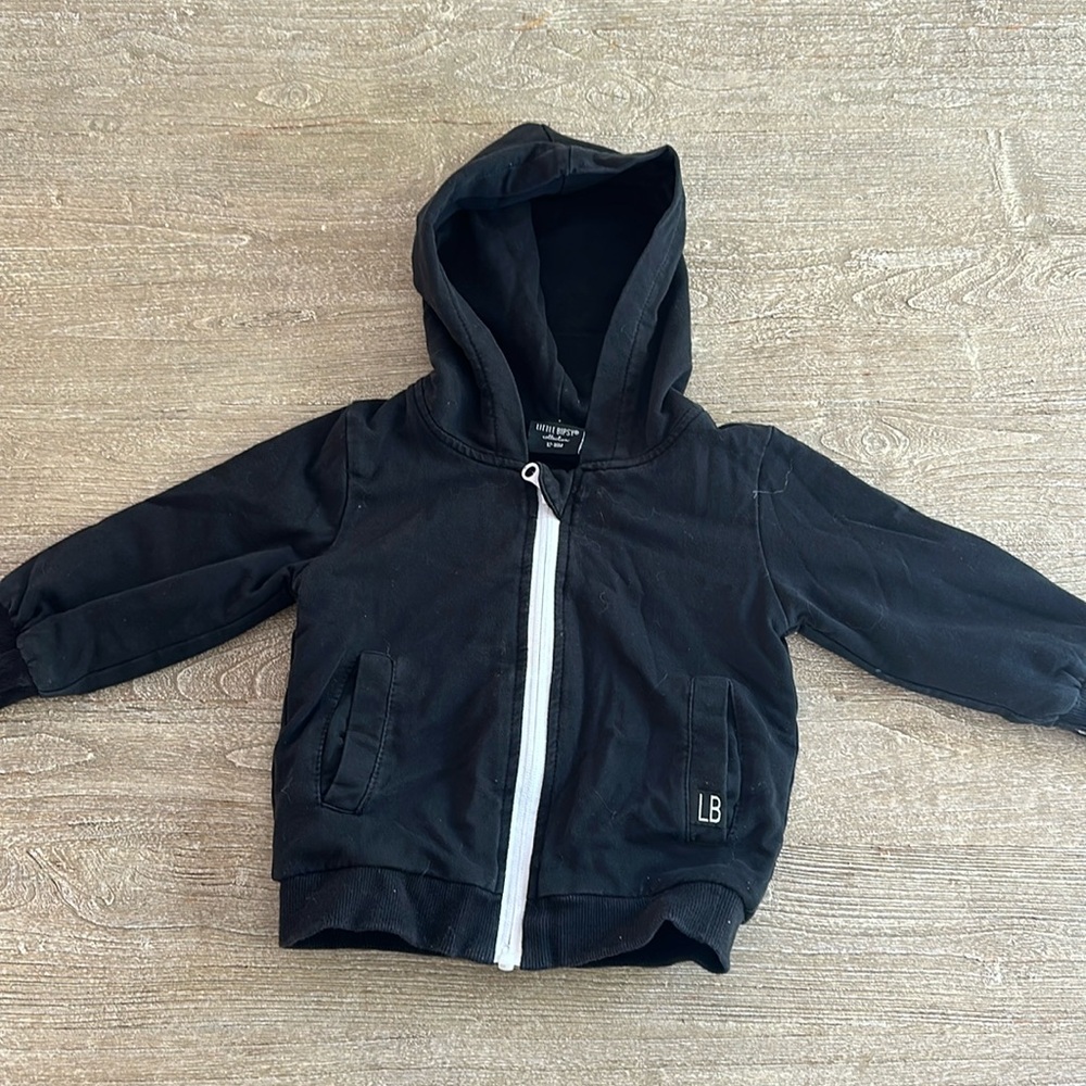 Little Bipsy zip-up hoodie